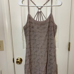 Sparkly straight-lined dress with straps!